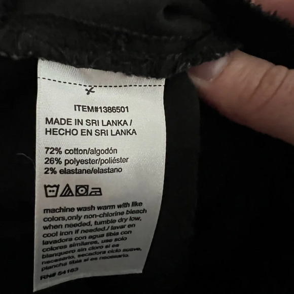 Dkny boyfriend shorts black size 10 - Picture 6 of 6